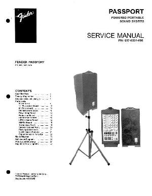 Schematic Fender PASSPORT 250 ― Manual-Shop.ru
