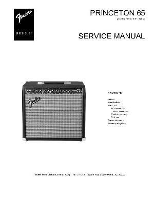 Schematic Fender PRINCETON 65 ― Manual-Shop.ru