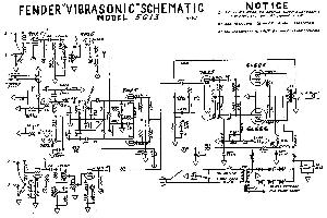 Schematic Fender VIBRASONIC 5G13 ― Manual-Shop.ru