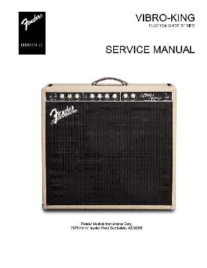 Schematic Fender VIBRO KING ― Manual-Shop.ru