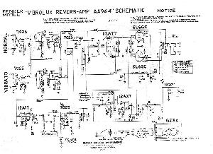 Schematic Fender VIBRO LUX REVERB AA964 ― Manual-Shop.ru