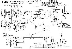 Schematic Fender VIBROLUX 6G11 ― Manual-Shop.ru