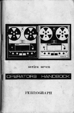 Сервисная инструкция Ferrograph SERIES SEVEN MKII ― Manual-Shop.ru