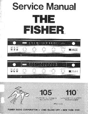 Service manual Fisher 105, 110 ― Manual-Shop.ru