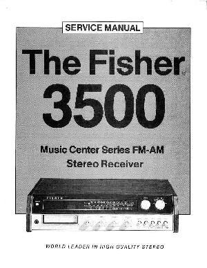 Service manual Fisher 3500 ― Manual-Shop.ru