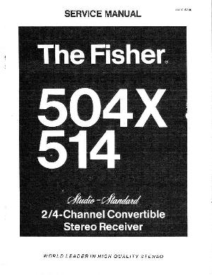 Service manual Fisher 504X, 514 ― Manual-Shop.ru