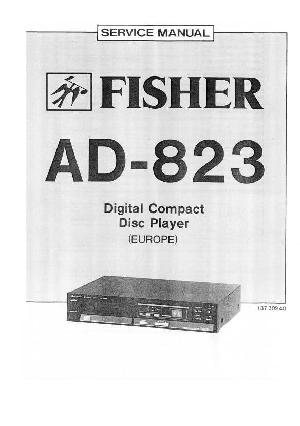 Service manual Fisher AD-823 ― Manual-Shop.ru