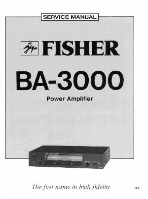 Сервисная инструкция Fisher BA-3000 ― Manual-Shop.ru