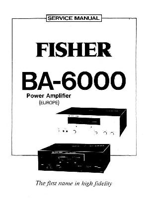 Service manual Fisher BA-6000 ― Manual-Shop.ru