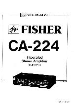 Service manual Fisher CA-1224