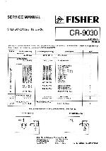 Service manual Fisher CR-9030