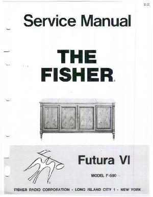 Service manual Fisher F-590, FUTURA-VI ― Manual-Shop.ru