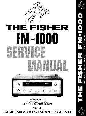 Service manual Fisher FM-1000 ― Manual-Shop.ru