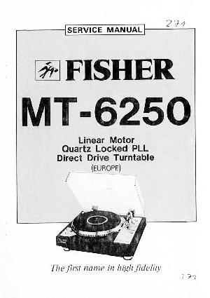 Service manual Fisher MT-6250 ― Manual-Shop.ru