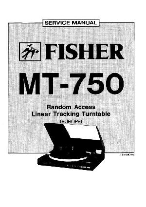 Service manual Fisher MT-750 ― Manual-Shop.ru