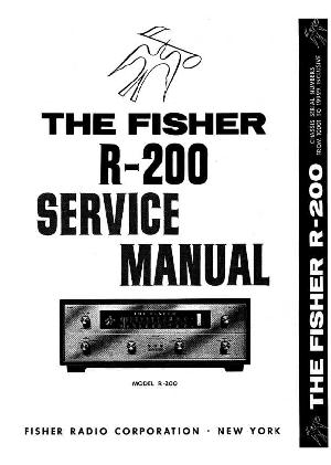 Service manual Fisher R-200 ― Manual-Shop.ru