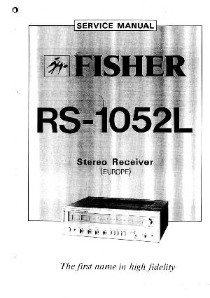 Service manual Fisher RS-1052L ― Manual-Shop.ru