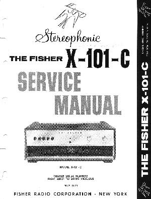 Service manual Fisher X-101-C ― Manual-Shop.ru