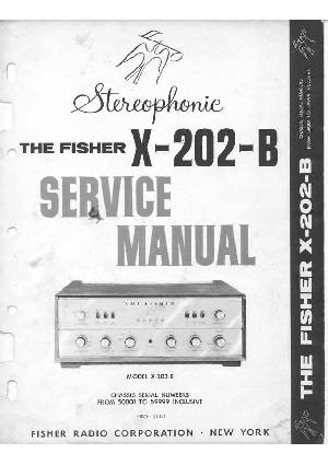 Service manual Fisher X-202-B ― Manual-Shop.ru