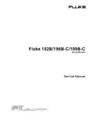 Service manual Fluke 192B 196B-C 199B-C SCOPE METER ― Manual-Shop.ru