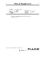 Service manual Fluke 192B 196B-C 199B-C SCOPE METER
