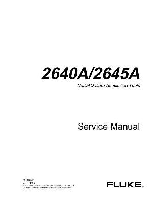 Service manual Fluke 2640A, 2645A ― Manual-Shop.ru