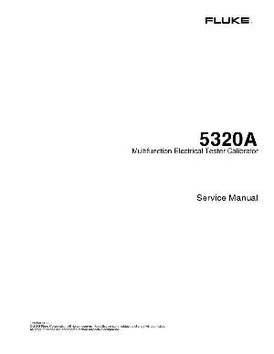 Service manual Fluke 5320A ― Manual-Shop.ru