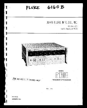 Service manual Fluke 6160B ― Manual-Shop.ru