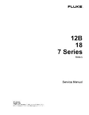 Service manual Fluke 7-SERIES 12B 18 MULTIMETER ― Manual-Shop.ru