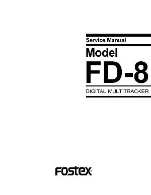 Service manual Fostex FD-8  ― Manual-Shop.ru