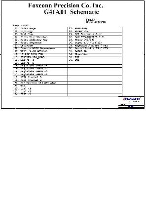 Schematic Foxconn P41A-G ― Manual-Shop.ru