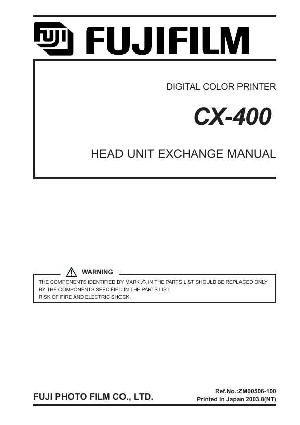 Сервисная инструкция FujiFilm CX-400 ― Manual-Shop.ru