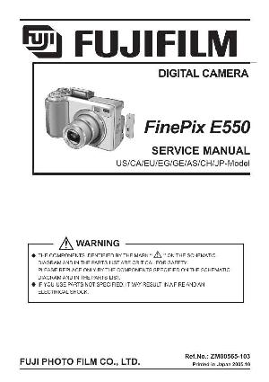 Service manual FujiFilm Finepix E550 ― Manual-Shop.ru