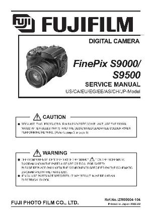 Сервисная инструкция FujiFilm Finepix S9000, S9500 ― Manual-Shop.ru