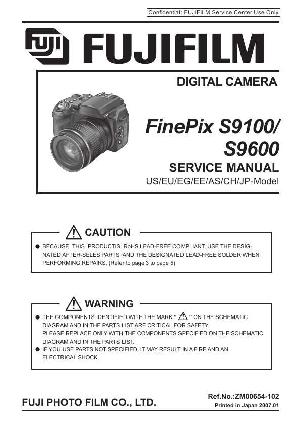 Сервисная инструкция FujiFilm Finepix S9100, S9600 ― Manual-Shop.ru