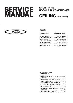 Service manual FUJITSU ABG54FBAG, ABG54UBAG ― Manual-Shop.ru