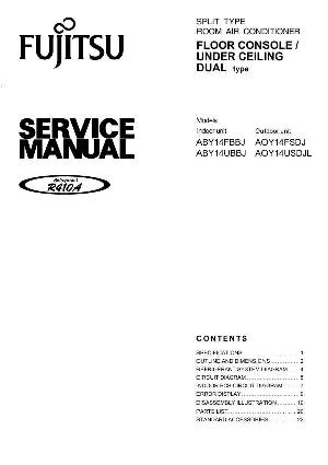 Service manual FUJITSU ABY14FBBJ, ABY14UBBJ ― Manual-Shop.ru