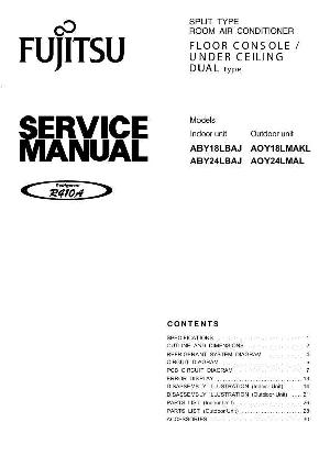 Service manual FUJITSU ABY18LBAJ, ABY24LBAJ ― Manual-Shop.ru