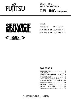 Service manual FUJITSU ABYA36LATN, AOYA36LATL, ABYA45LATN, AOYA45LATL ― Manual-Shop.ru