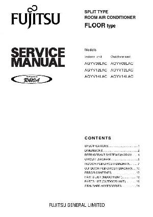 Service manual Fujitsu AGYV09LAC, AGYV12LAC, AGYV14LAC ― Manual-Shop.ru