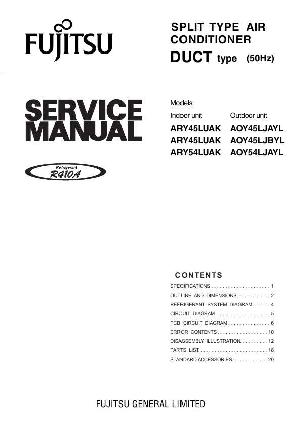 Service manual FUJITSU ARY45LUAK ― Manual-Shop.ru