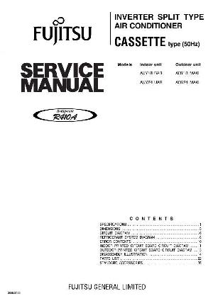 Service manual FUJITSU AUY18LBAB, AOY18LMAKL, AUY24LUAR, AOY24LMAKL ― Manual-Shop.ru