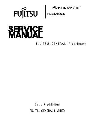 Service manual Fujitsu PDS4214WS ― Manual-Shop.ru