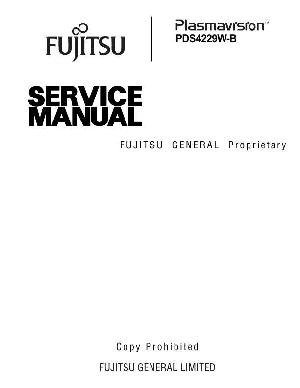 Service manual Fujitsu PDS4229W ― Manual-Shop.ru