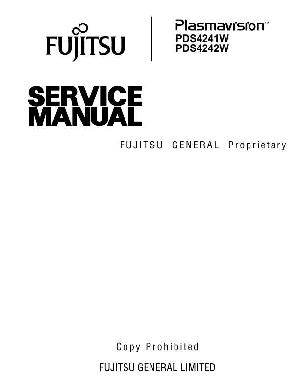 Service manual Fujitsu PDS4241W, PDS4242W ― Manual-Shop.ru