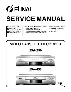 Service manual Funai 25A-250, 25A-450 ― Manual-Shop.ru
