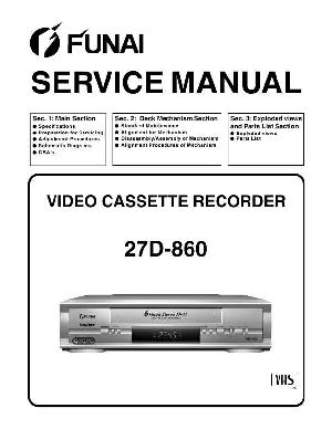 Service manual Funai 27D-860 ― Manual-Shop.ru