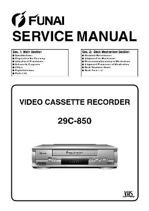 Service manual Funai 29C-850 ― Manual-Shop.ru