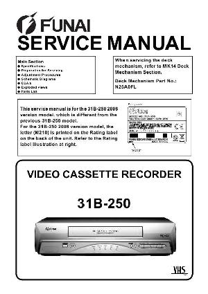 Service manual Funai 31B-250 (HM210BD) ― Manual-Shop.ru