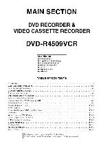 Service manual Funai (AEG) DVD-R4509VCR